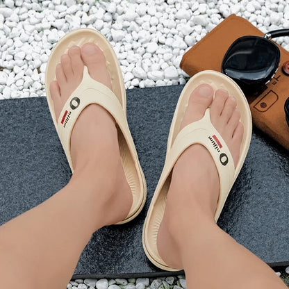Men's Slippers Flip Flops Outdoor Indoor Comfortable Soft Slides Casual Shoes Men Beach Sandals Outdoor Men Women Home Slippers