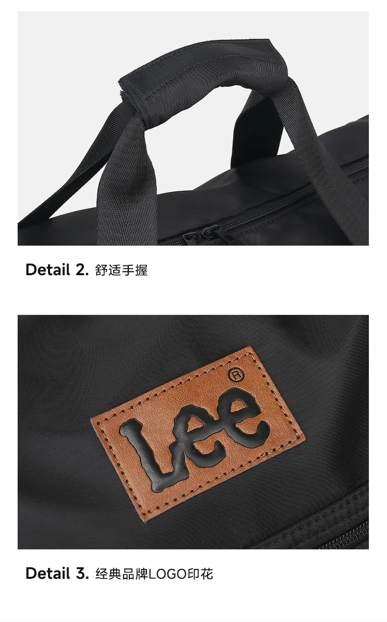 LEE Smart Gym Duffel Bag with Shoe Compartment Dry Wet Bag Men Women Waterproof Large Size Sport Training Luggage Travel Bag