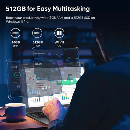 15.6' Intel Core I9 10980HK Laptop Computer Windows 11 Pro 16GB RAM 1TB SSD M.2 Notebook PC Gamer Portable Laptops Gaming Office
