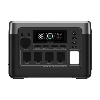 OUKITEL P1000 PLUS Portable Power Station 1800W Solar Generator 1024Wh Lifepo4 Battery Home Backup Outdoor Camping Mobile power