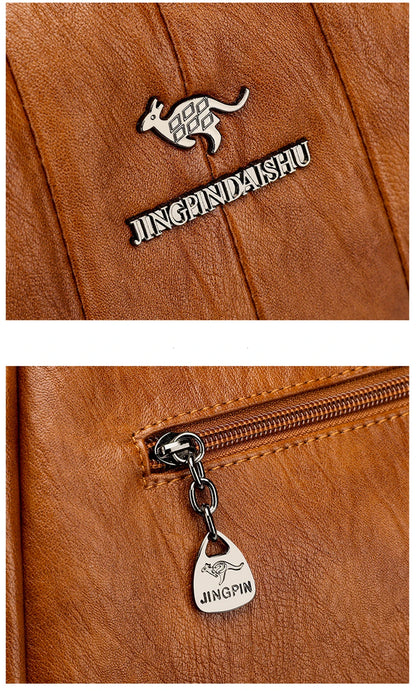 Genuine Brand Leather Women Handbag Luxury Designer Shoulder Crossbody Bags Ladies Purse Messenger Tote Bag Female Commuting Bag