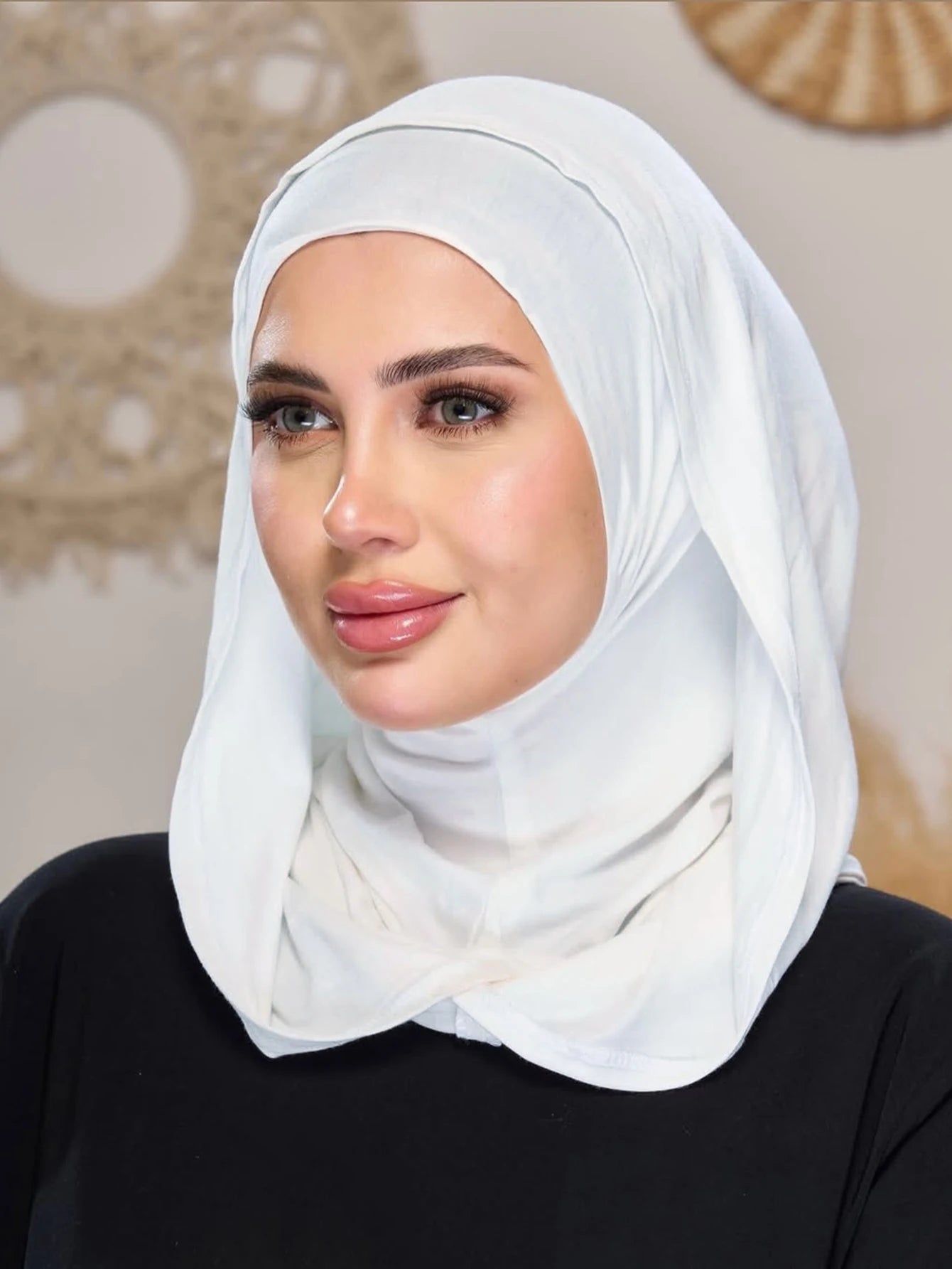 New Ready to Wear Hijab Jersey Instant Headscarf Muslim Undercap Islam Comfort Neck Covered Scarf Light Turban