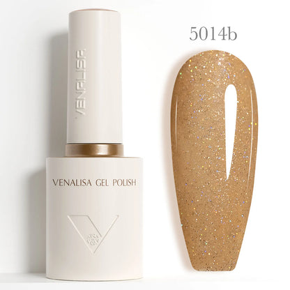 Venalisa 10ml HEMA TPO Free Red Cat Eye Gel Polish Soak Off UV LED Magnetic Nail Polish Diamond Top Long Wear Gel Varnish
