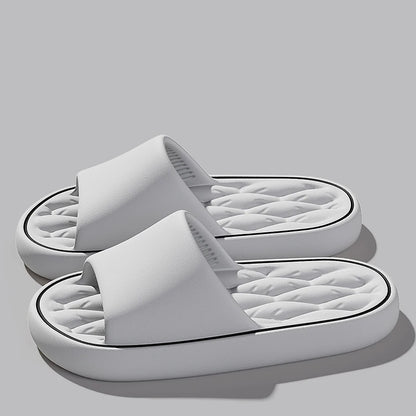 Big Size Men's Slippers Summer Ligtweight Indoor Home Bathroom Sandals Anti-Slip Soft EVA Sole Outdoor Beach Couple shoes