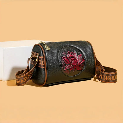 Shoulder Bag Casual Women Handbag Soft Leather Shoulder Crossbody Bags for Women New Fashion Print Ladies Messenger Tote Bag