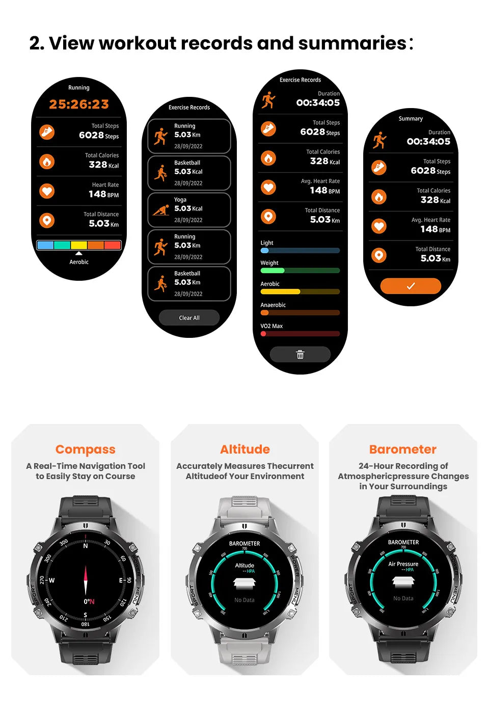 2026 New Military TANK X3 1000mAh Battery Smart Watch Men 10ATM Waterproof Swim GPS Path 1.75" AMOLED HD Call Sports Smartwatch
