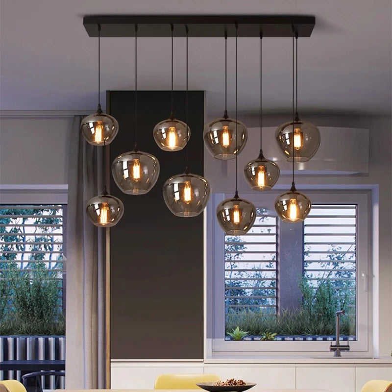Modern Home Decor Ring LED Lights Pendant Light Lamps for Living Room Chandeliers for Dining Room Hanging Light Indoor Lighting