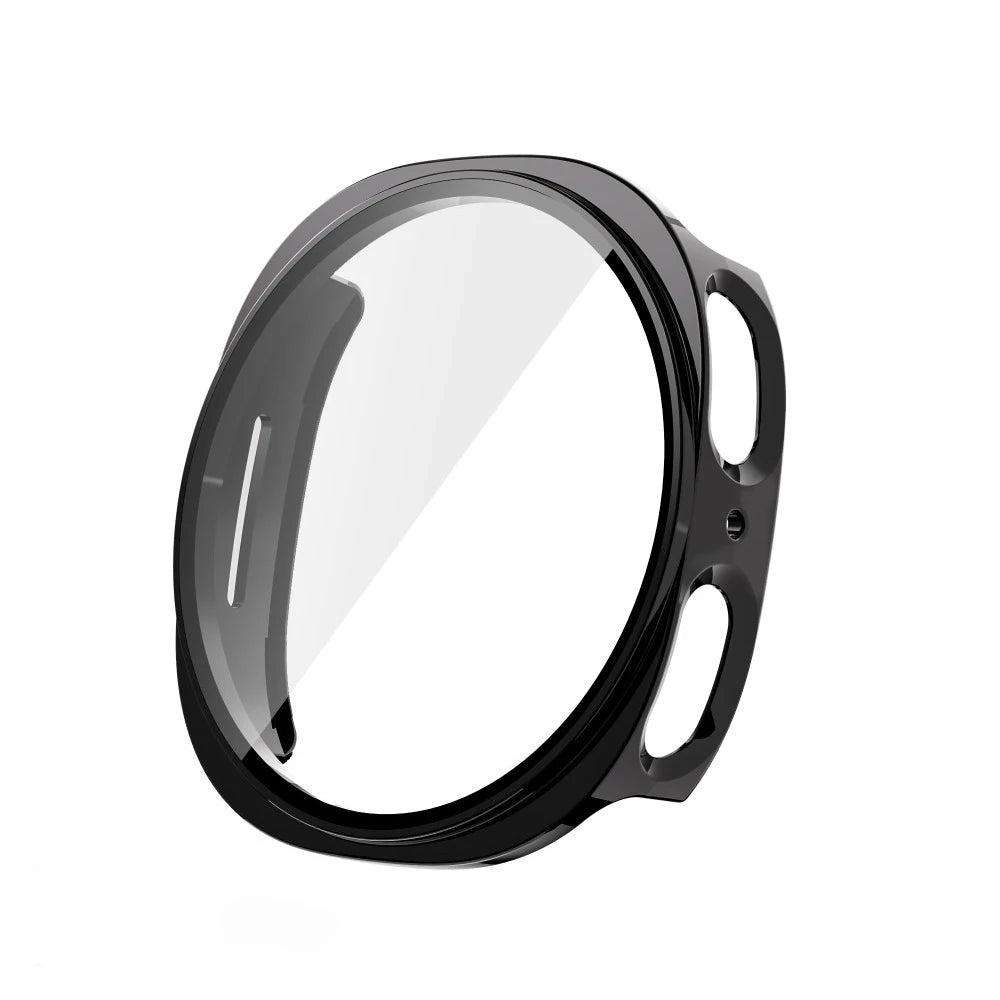 Tempered Glass+Case for Samsung Galaxy Watch 8 44mm 40mm Full PC bumper Cover Screen Protector Galaxy Watch 8Classic Accessories