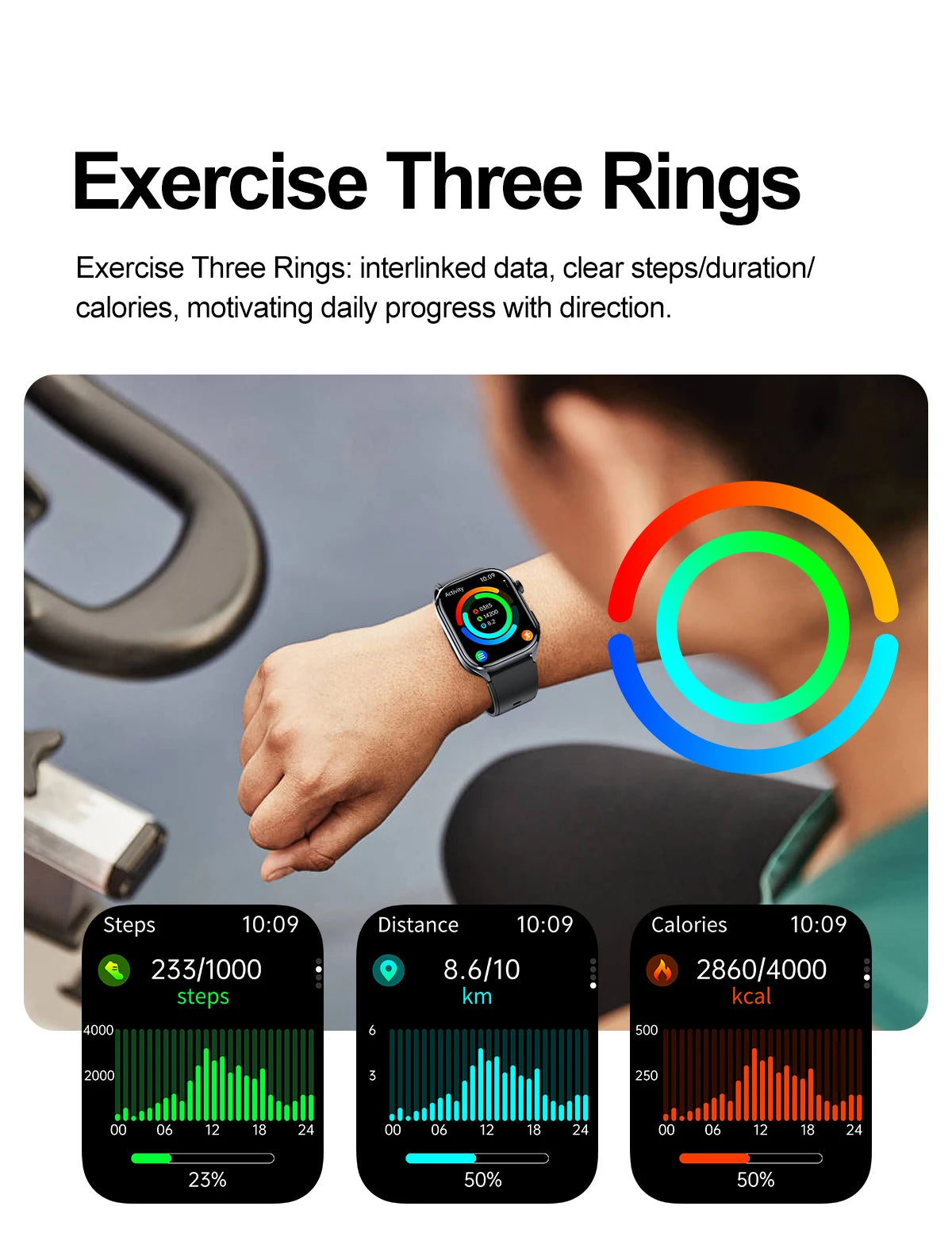 2026 New Non-Invasive Laser Treatment Three High Smart Watch Man ECG Heart Test Blood Fat Uric Acid Smart Watch For Android IOS