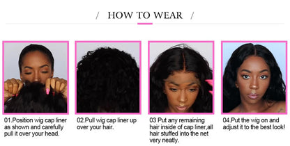 38 inch Straight Lace Front Wig With Bangs Fringe Human Hair Wigs 360 HD Full Lace Frontal Wig With Bang On Sale Clearance Cheap