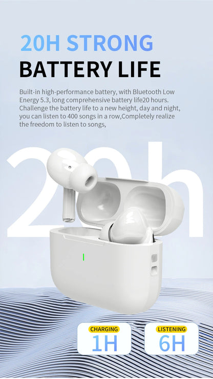 2026 A7 Pro Wireless Bluetooth Earphones TWS Headset HiFi Earbuds Noise Reduction Headphones Waterproof For IPHONE Android