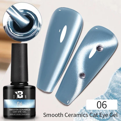 AWStorG 7.5ml Starlit Chameleon Cat Magnetic Gel Nail Polish Double Colors Semi Permanent UV Gel Varnish Need Black Base