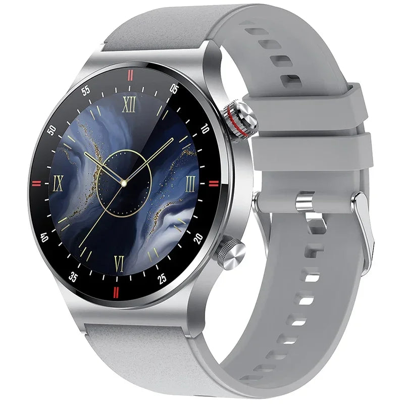 GPS ECG+PPG Bluetooth Call Smart Watch Men 2025 Sports Bracelet NFC Waterproof Custom Watch Face Men SmartWatch For IOS Android
