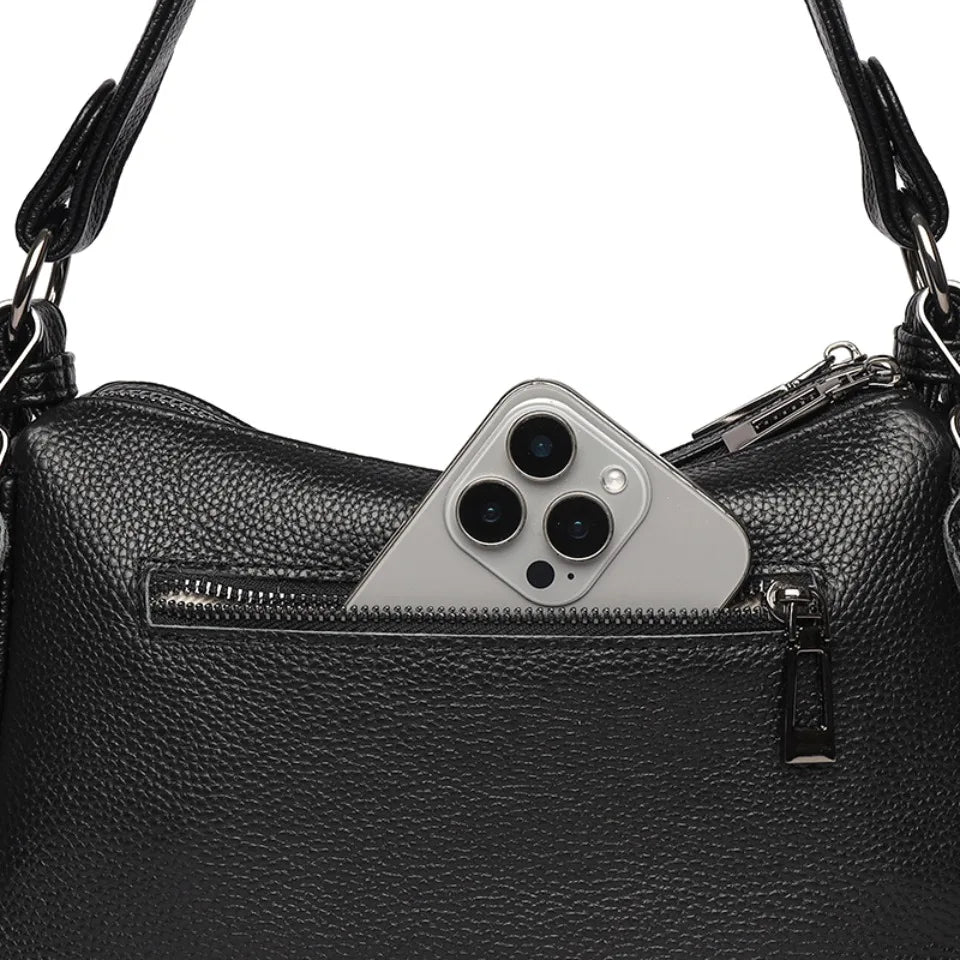100% Genuine Cow Leather Luxury Handbags Women Bags Designer Ladies Crossbody Shoulder Bags for Women Top Quality Sac A Main New