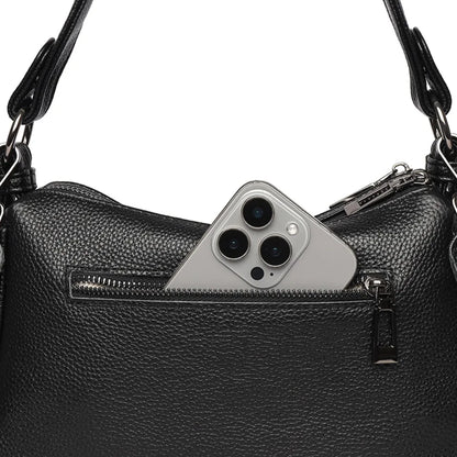 100% Genuine Cow Leather Luxury Handbags Women Bags Designer Ladies Crossbody Shoulder Bags for Women Top Quality Sac A Main New