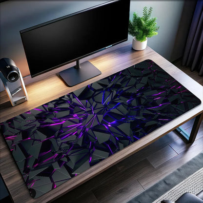 Colorful 3D Geometry Pattern Mouse Pad Non-slip Thickened Large Writing Lockedge Office Student Gaming Cushion MousePad