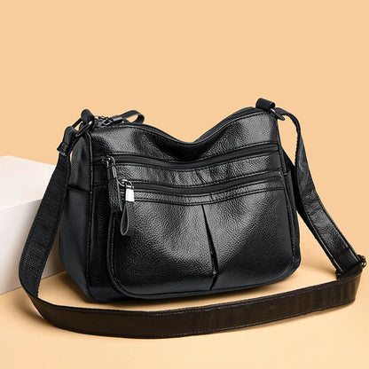 High Quality Genuine Leather Ladies Bags Fashion Purses And Handbags Famous Designer Crossbody Shoulder Bag For Women Sac A Main