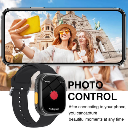 2025 New Smart Watch, Outdoor Sports and Fitness Tracker, Bluetooth Calling, Message Notifications, Suitable for Men and Women