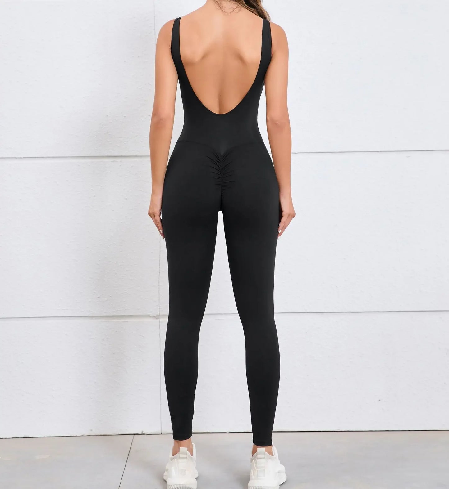 Gym Jumpsuit Woman Padding Sports Overalls for Women Push Up Rompers for Woman Clothes Monos Mujer Gray Coffee Navy Black Red
