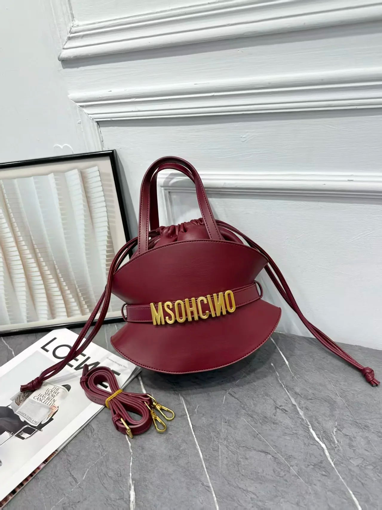 2026 New Fashion Square Diaper Bag Ladies Satchel Handbag Textured Leather Original Retro Crossbody Shoulder Purse Designer