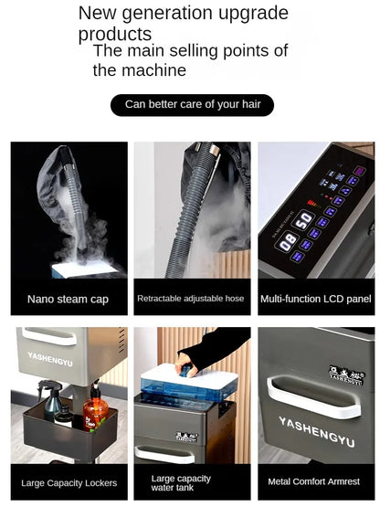 New Nano Mist Hair Care Hair Salon Oil Baker Steam Engine Hair Salon Active Oxygen Ozone Biochemical