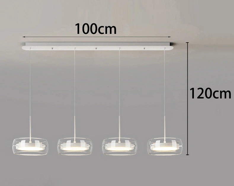 Modern home decor led lights pendant light lamps forstaircase Chandeliers for living room hanging light indoor lighting
