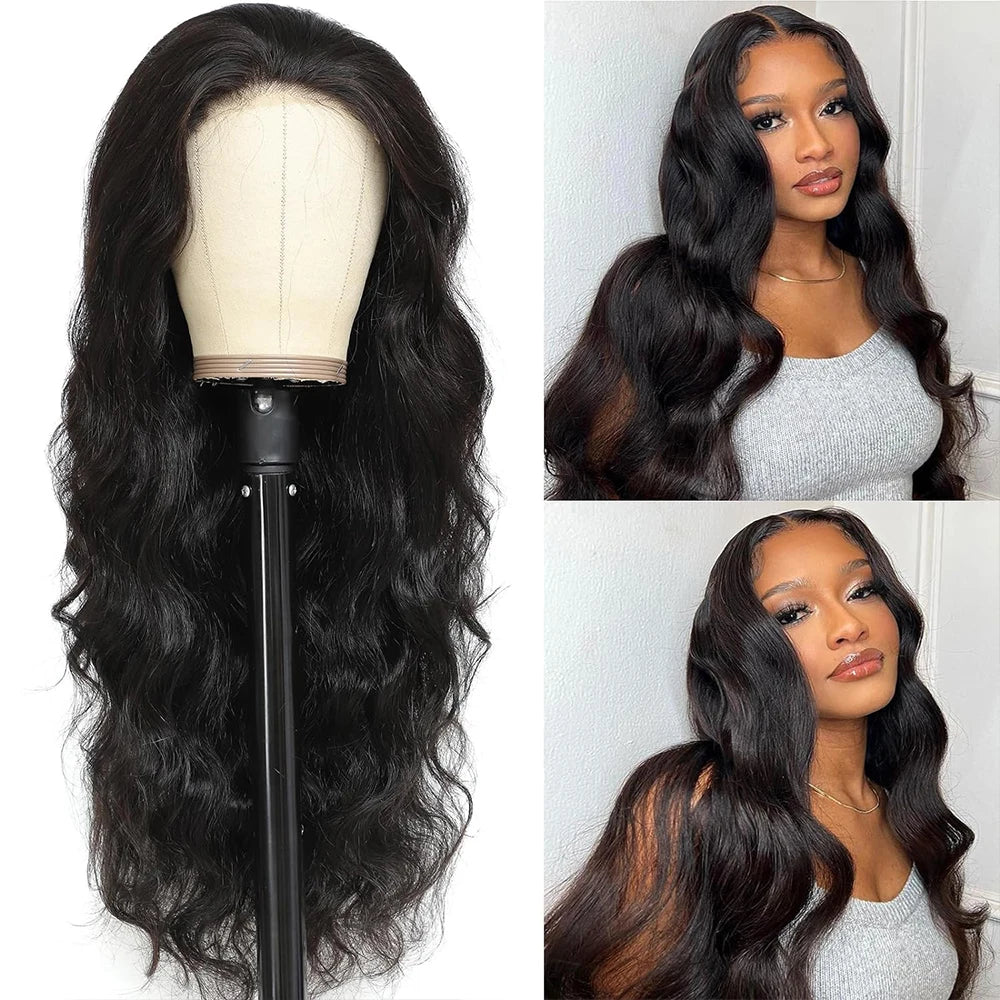 Glueless Wigs Human Hair Pre Plucked Pre Cut 6x6 Lace Closure Wear and Go Body Wave 13x4 13x6 HD Lace Frontal Human Hair Wigs