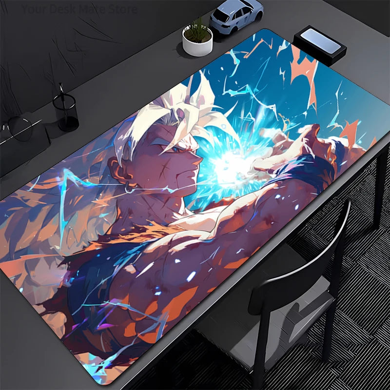 Mouse Pad Large Dragon Ball Gamer Keyboard Mat Pads Gaming Desk Protector Laptops Mousepad Deskmat PC carpet HD Anime Mousepad