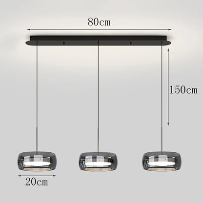 Modern Pendant Light Lamps, Home Decor Ring LED Lights for Living Room,Chandeliers for Dining Room Hanging Light Indoor Lighting