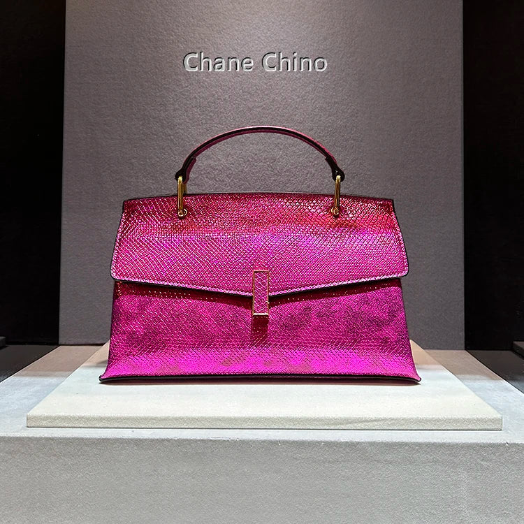 Luxury Designer Brand New High Quality Leather Handbags for Women Fashion Trend Snake Print Shoulder Bag сумка женская Hot Sale