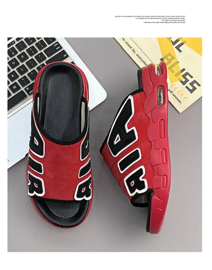 Men's Slippers 2025 Summer Breathable Slippers Large Fashion Platform Casual Shoes for Men New Light Sneakers Zapatos De Hombre