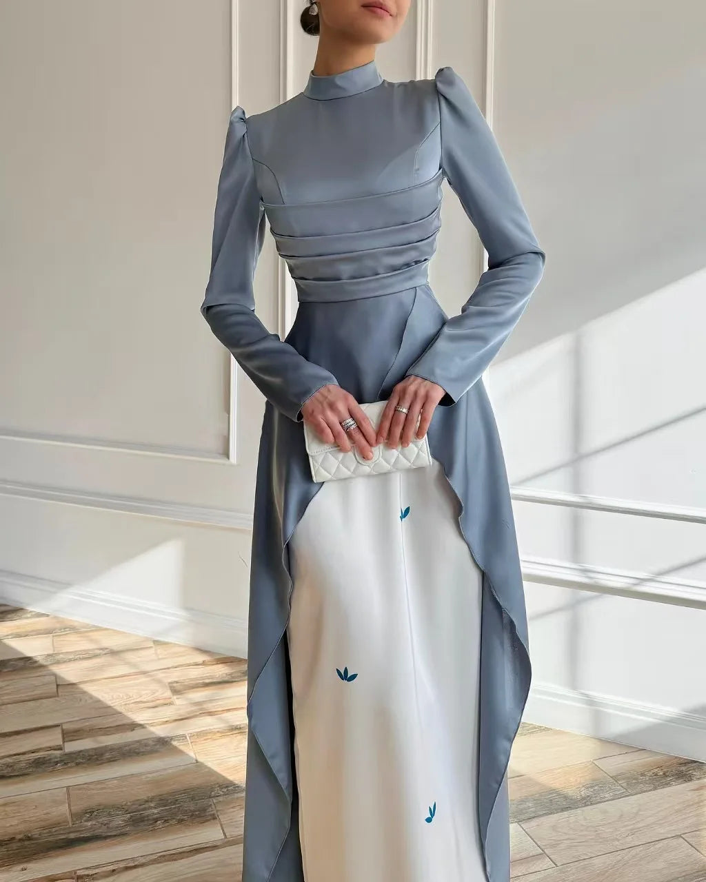 Eid Women Dress Muslim Abaya Satin Vestidos Largos Party Caftan Jalabiya Ramadan Long Dresses Dubai Kaftan Arab Long Robe 2025