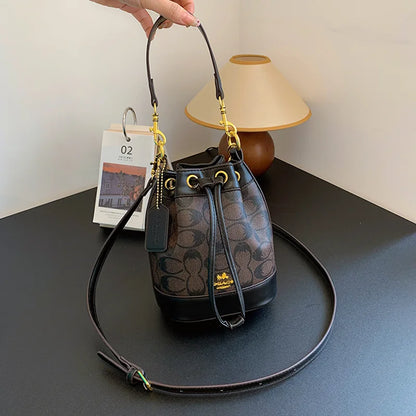 Stylish Women's Crossbody Diaper Bags Designer Leather Shoulder Handbag Elegant Tote Purse Luxury Classic Ladies Messenger Bag