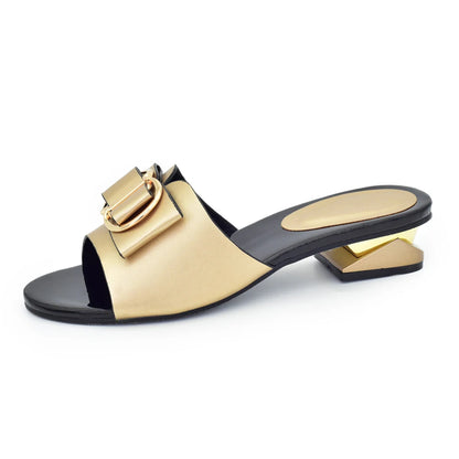 Italian Style Summer Slippers Sweet Style for Royal Wedding Party Slingbacks Sandals Rhinestone Women Wedding Shoes Elegant