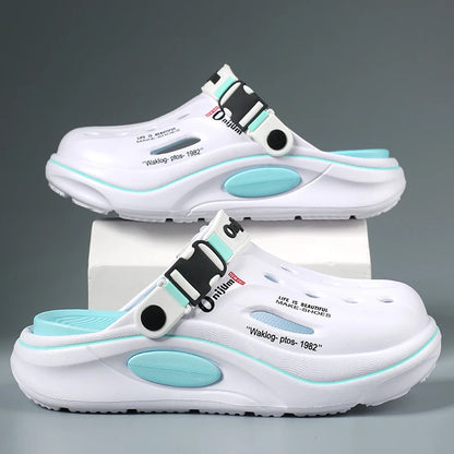 New Classic Summer Clogs Men Slipper Breathable Garden Shoes EVA Outdoor Comforty Beach Slides Home Sandals Antiskid Slippers