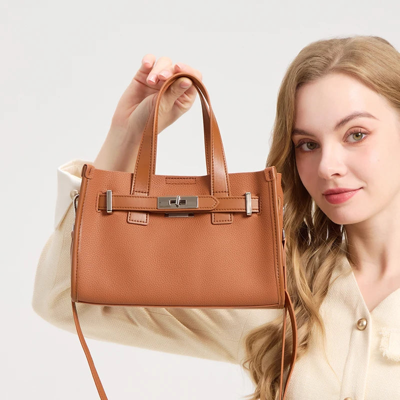 NEW Luxury Quality Genuine Leather Handbags Cowhide Satchel Bag for Women mini bags Fashion Lady Crossbody Messenger Bags