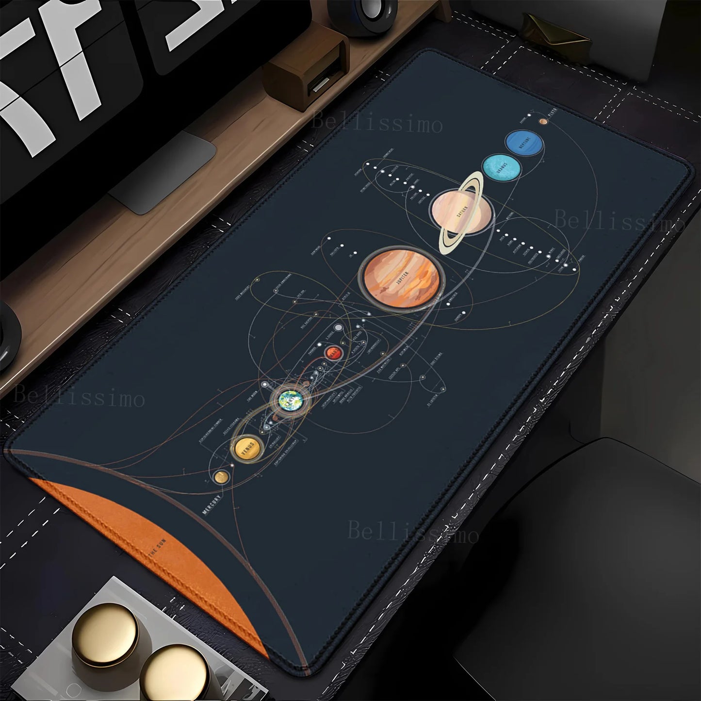mouse pad Gamer Space Universe Solar System New Home Computer teclado Mousepad Soft offices accessories Carpet Computer desk mat
