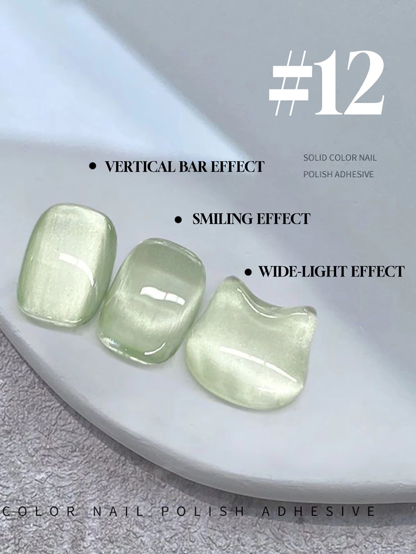 1-24pcs WS Romantic Purple Cat Eye Gel Nail Polish New Style Super Flash Versatile Whitening Purple Glass Bead Cat Nail Salon