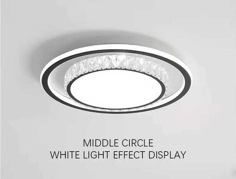 Luxury Living Room Lights Lustre Home Decoration LED Ceiling Lamp Modern Square Acrylic Gold Hall Bedroom Dining Room Fixtures