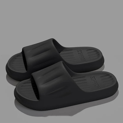 Men Summer Concise EVA Slippers women Soft Home Slides Couples Bathroom Non-slip Sandals Couple Comfortable Outdoor Beach Shoes