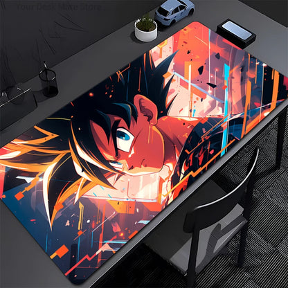 Mouse Pad Large Dragon Ball Gamer Keyboard Mat Pads Gaming Desk Protector Laptops Mousepad Deskmat PC carpet HD Anime Mousepad