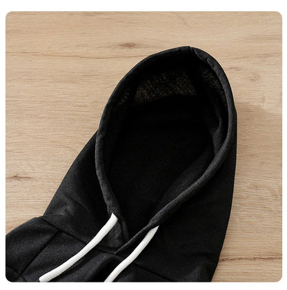 Autumn and Spring Pet Clothes Cute Little Medium Dog Hoodie Clothes Fashion Soft Casual Comfortable Black Cool Apparel Pets Fall