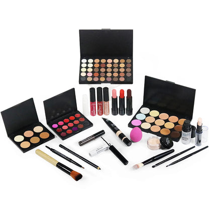 POPFEEL 24-Piece Festival Makeup Set-Versatile Cosmetic Collection Perfect for Gifting to Moms, Girlfriends, and Girls.Daily Use