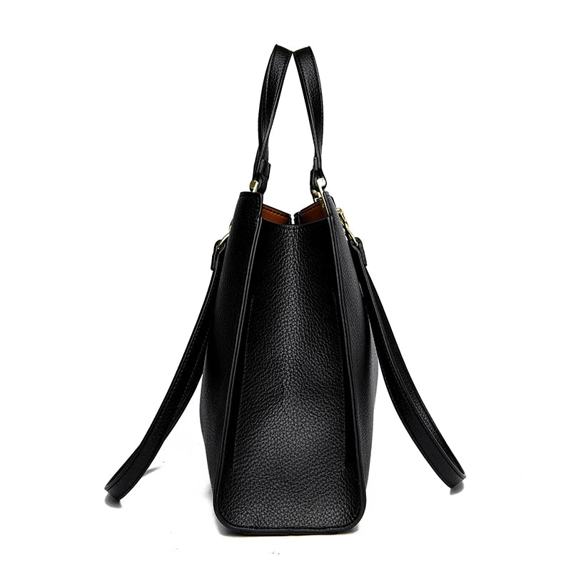 Genuine Brand Luxury Designer Women Bags High Quality Leather Shoulder Crossbody Messenger Tote Bag Large Handbag Purses