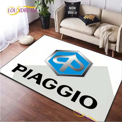 Modern Fashion Piaggios Moto Carpet for Living Room Bedroom Sofa Area Rug decor Kitchen un-slip floor Mat Alfombra birthday gift