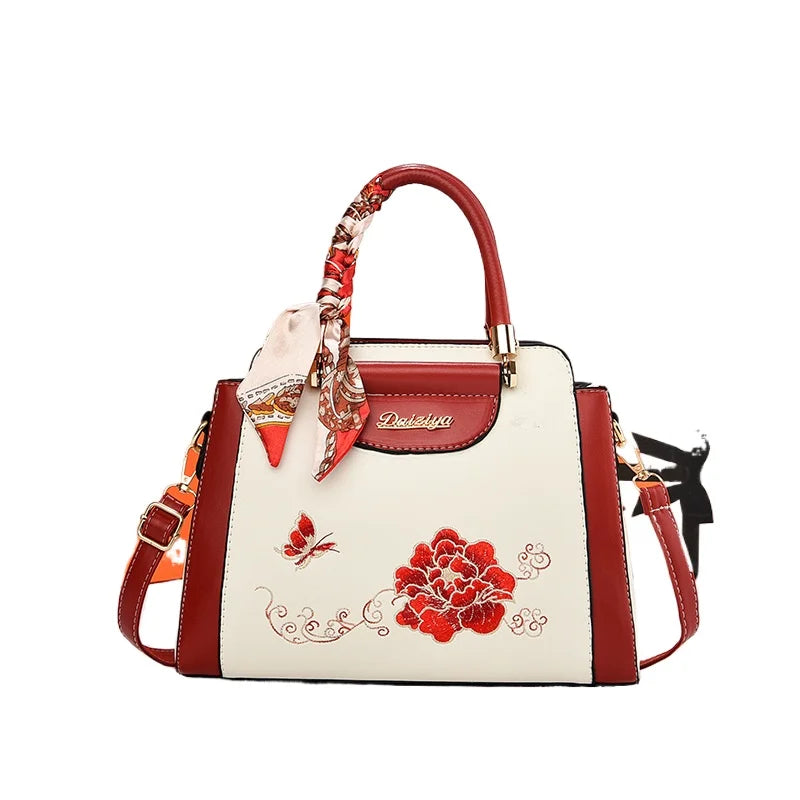 Fashion Luxury Handbags Women's Shoulder Bags Temperament Mom Elegant Retro Crossbody Bags High Capacity Tote Bag Wedding Bags