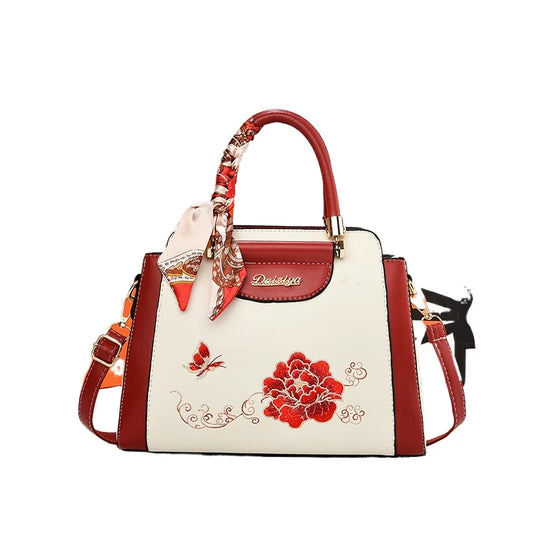 Fashion Luxury Handbags Women's Shoulder Bags Temperament Mom Elegant Retro Crossbody Bags High Capacity Tote Bag Wedding Bags