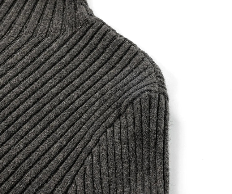 2026 Women's Autumn Winter Knit Cardigan Versatile Office Slim Flattering Cropped Zip-Up Sweater Korean Long Sleeve Outerwear