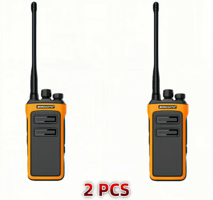 High Power UHF Walkie Talkie 400-470MHz Long Range Two Way Radio Rechargeable with VOX for Outdoor Camping Hiking Hunting