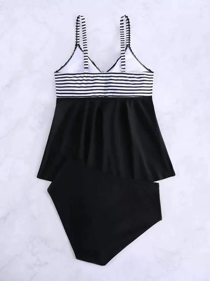 2026 Large Plus Size Swimsuit Women 2 Pieces Strappy Beach Dress Swimwear Female Bathers Bathing Swimming Swim Suit Beachwear